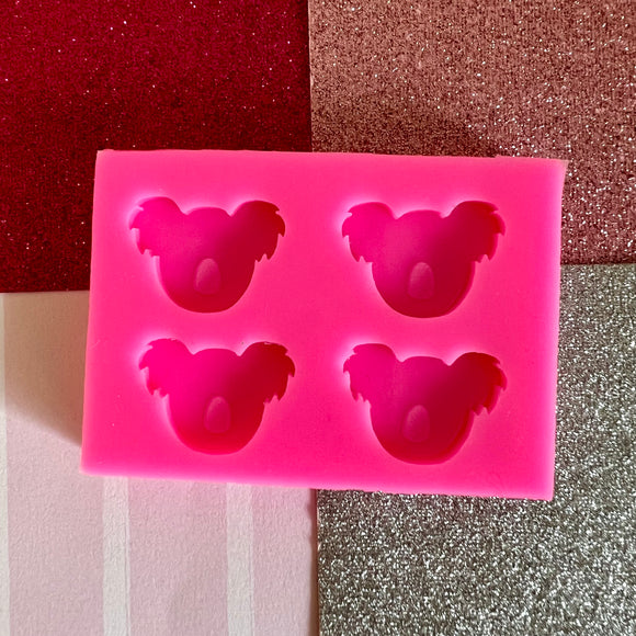 Koala Head Silicone Mould