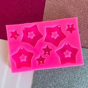 Star Cut Out Silicone Mould