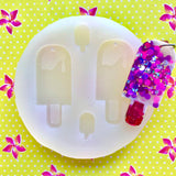 Paddle Pop Ice Blocks Silicone Mould