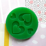 Hearts and Hearts Silicone Mould