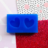 Very Basic Love Heart Mini or Regular Silicone Mould