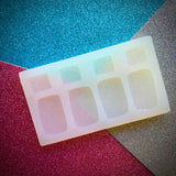 Organic Rectangle & Square Silicone Mould