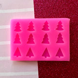 SMALL Tree Studs Silicone Mould