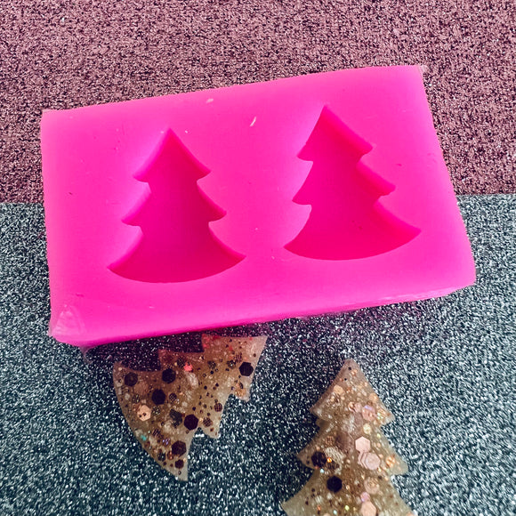 Curved Bottom Christmas Tree Studs Mini or Reg Mould