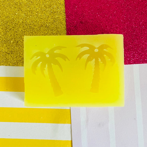 Palm Tree Silicone Earring Mould