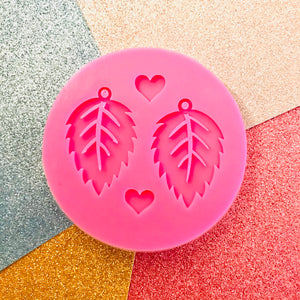 Frilly Leaf Silicone Mould