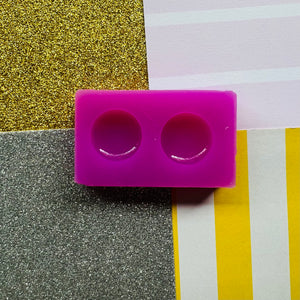 Pre-Domed 16mm Circles Mini Mould Silicone Mould