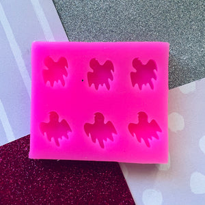 Ghost Stud Etched Silicone Mould