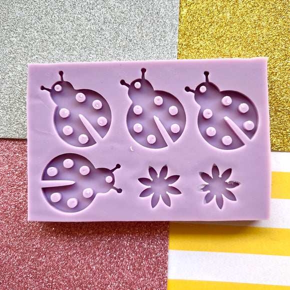 Ladybugs Silicone Mould