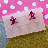 Gingerbread Man studs Silicone Mould