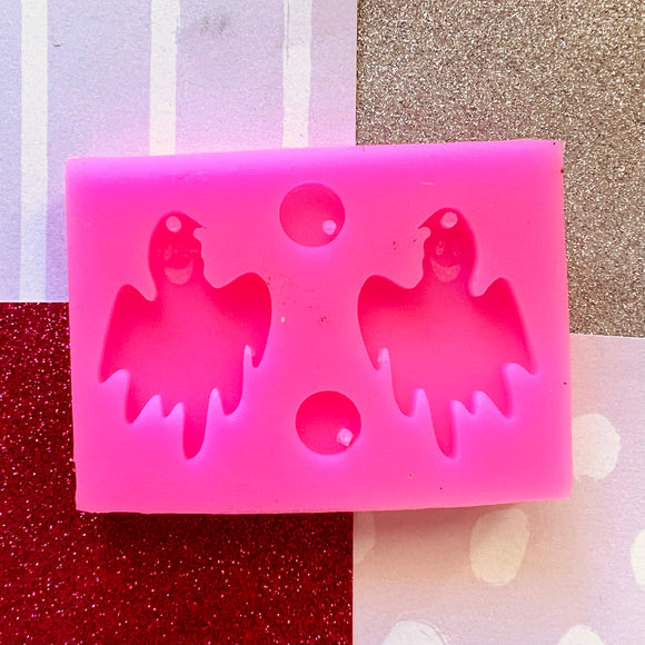 Ghost Dangle Etched Silicone Mould