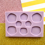 Pentagonal Organic Shapes Silicone Mould