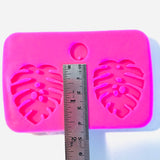 Monstera Silicone Earring Mould