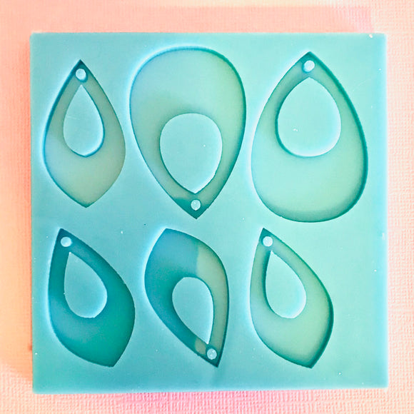 Lots of Teardrops Silicone Mould