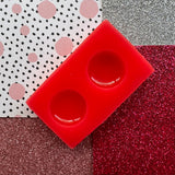 Pre-Domed 16mm Circles Mini Mould Silicone Mould