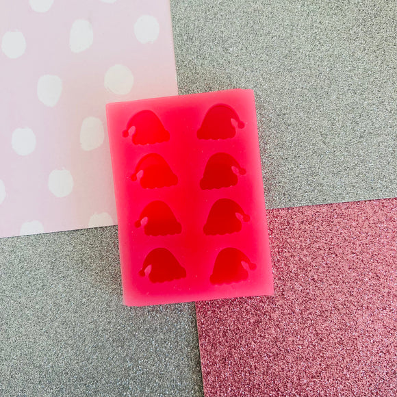 Santa Hat Studs Mini or Regular Silicone Mould