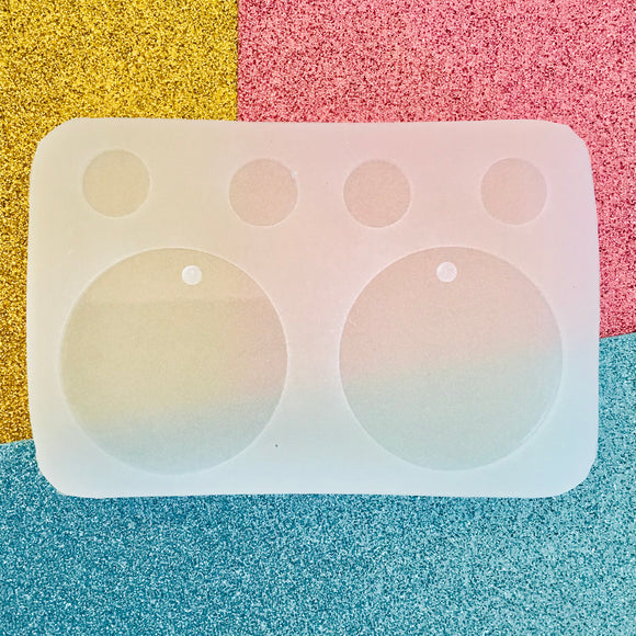 40&12mm Circles Silicone Mould