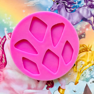 Diamond 3 pair Organic Silicone Mould