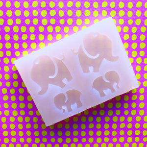 Baby Elephant Silicone Mould