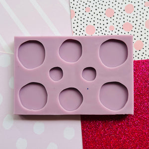 Organic Circles Silicone Mould