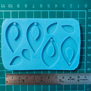 Dual Drop Silicone Earring Mould