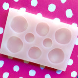 Organic Circles Silicone Mould