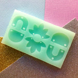 Half Flower Mix n Match 2.0 Silicone Mould