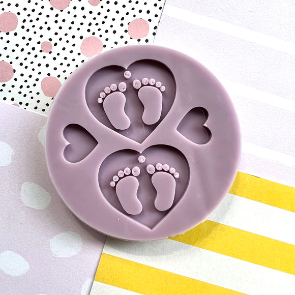 Baby Steps Silicone Mould