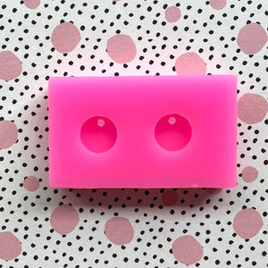 1 Pair Stud Topper Mini Silicone Mould