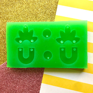 Upsidedown Half Flower Silicone Mould