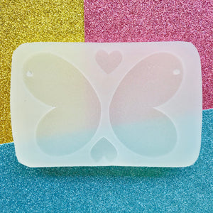 Organic Lg Hearts Silicone Mould