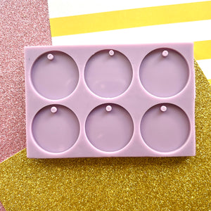 30mm Circles Silicone Mould