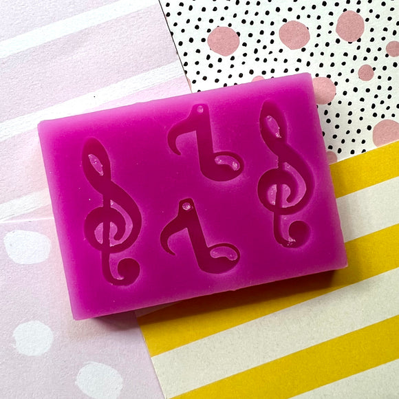 Treble Clef Silicone Mould