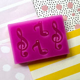 Treble Clef Silicone Mould