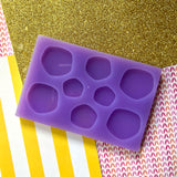 Pentagonal Organic Shapes Silicone Mould