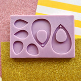 Large & Small Teardrop Silicone Mould