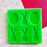 Bunny and Egg Easter Silicone Mould