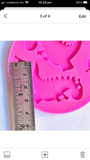 Dinosaur Pointy Tail Silicone Mould