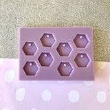 Hex Stud Toppers Mini/Regular Silicone Mould