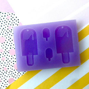 Paddle Pop Ice Blocks Silicone Mould