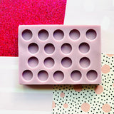 Circles 10mm - 9 pairs Silicone Mould