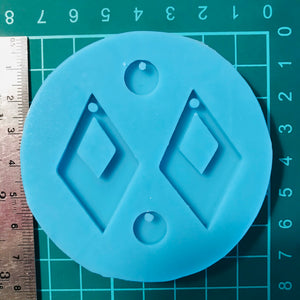 Diamond Silicone Earring Mould