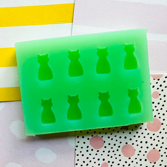 Sitting Cat Mini OR Regular Silicone Mould