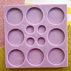 30mm & 15mm Circles Silicone Mould