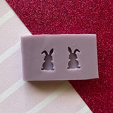 Very Little Bunny Studs 1/2/4 pair Silicone Mould