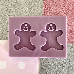 Gingerbread Man Dangles Silicone Mould