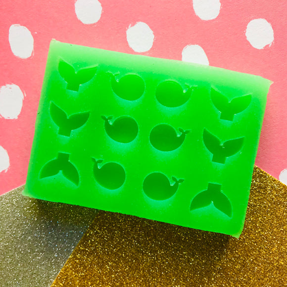 Whale Studs Silicone Mould