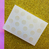 Circles 10mm - 9 pairs Silicone Mould