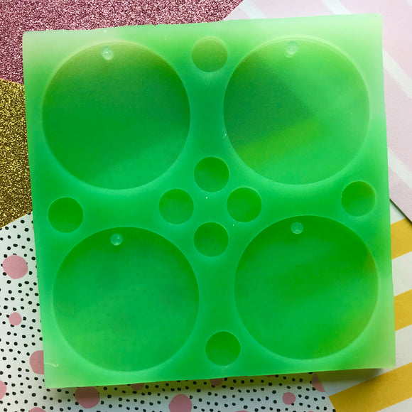 Circles 50mm Silicone Mould