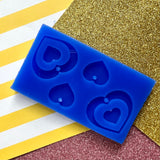 Heart in a Heart Silicone Mould